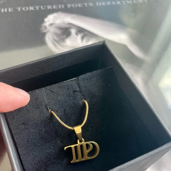 Taylor Swift Tortured Poets Department Necklace - Picture 3 of 8